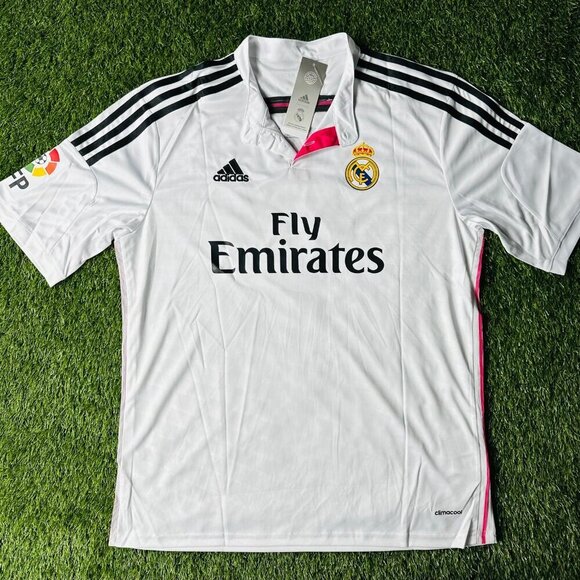 Retro Adidas Real Madrid CF 2014-2015 Cristiano Ronaldo #7 Home Football Shirt - Picture 2 of 13